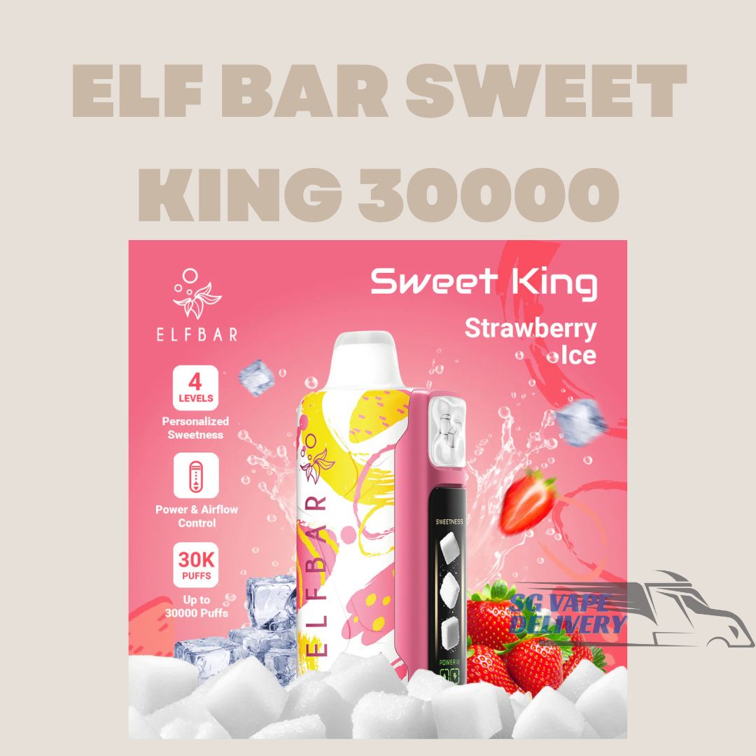 ELF-BAR-SWEET-KING-30000-STRAWBERRY-ICE-SGVAPEDELIVERY