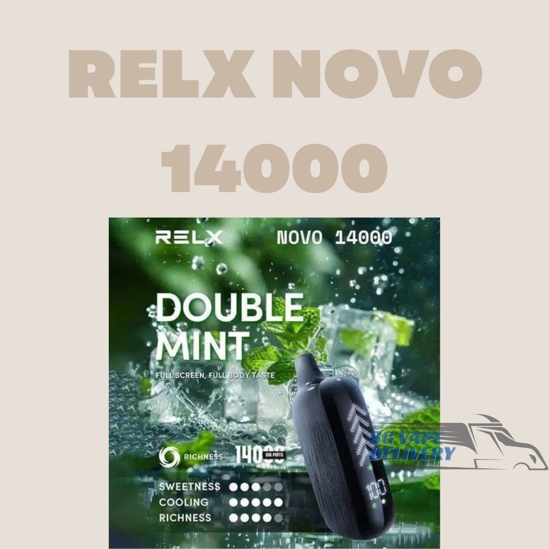 RELX-NOVO-14000-DOUBLE-MINT-VAPESGDELIVERY